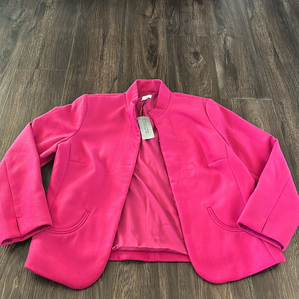 Chico’s Smooth Plush Serah Jacket